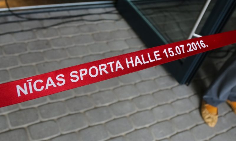 Festive opening of the Nica sports hall