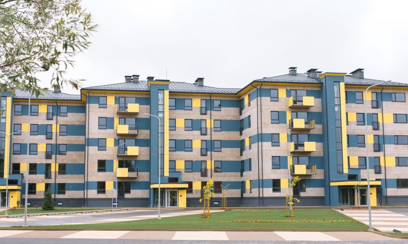 Multi-apartment rental houses were put in commission in Valmiera