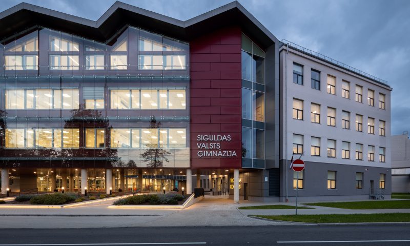 Pabeigts darbs pie Siguldas Valsts ģimnāzijas jaunā korpusa būvniecības
