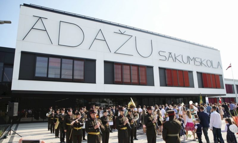 Grand opening ceremony of Ādaži Primary School has been held