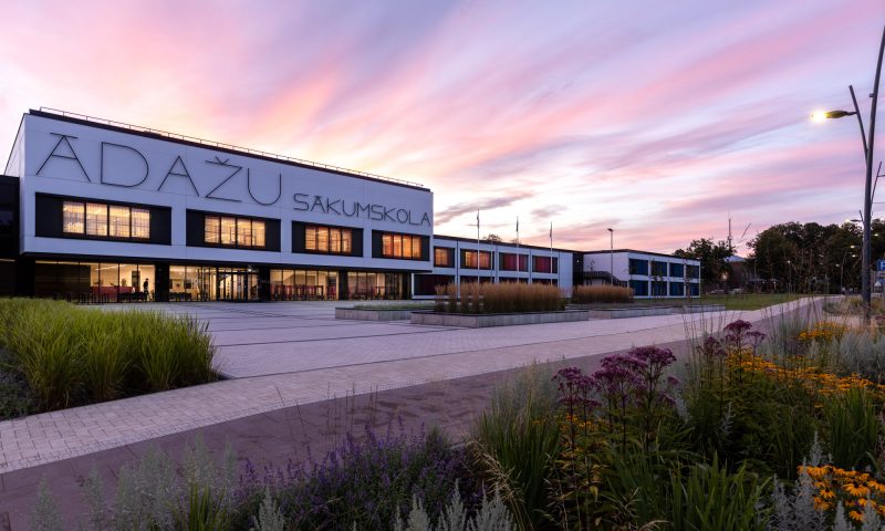 Photo: A modern and spacious primary school has been built in Ādaži