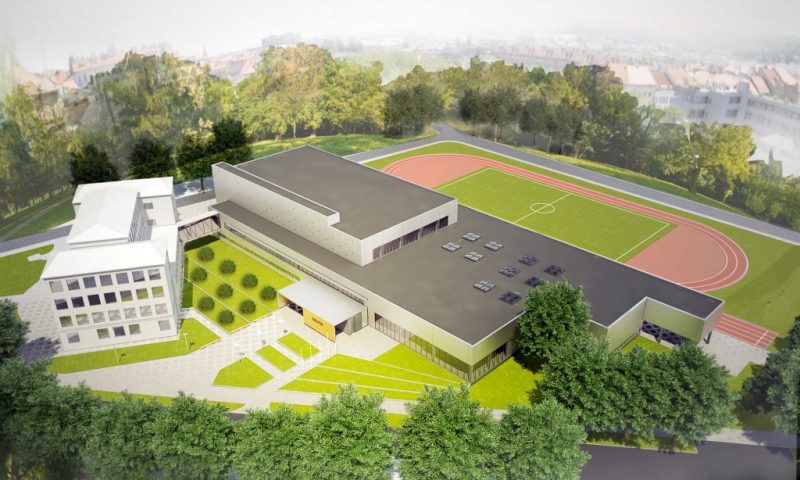 В фундамент строящегося Сигулдского спортивного комплекса будет заложена капсула с посланием будущим поколениям