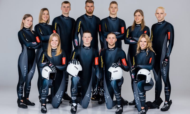 MONUM supports the Latvian national luge team
