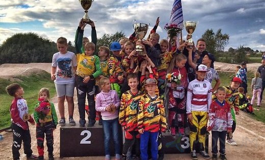 MONUM sponsored club RRS/ RĪGAS FAVORĪTS wins the LCF BMX cup for the 9th time