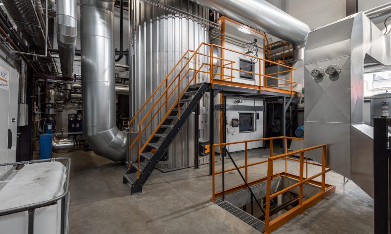 Biomass boiler house in Jūrmala put into operation
