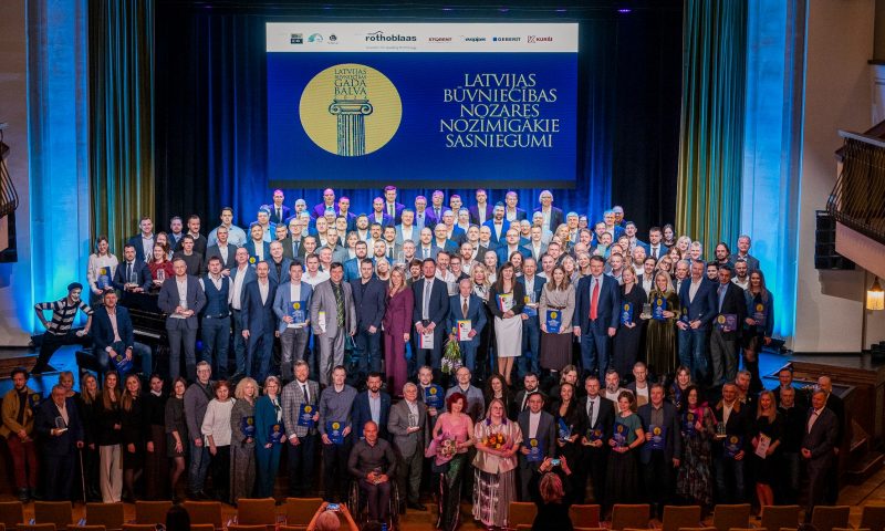 Norisinājusies konkursa Latvijas Būvniecības Gada balva 2024 galā ceremonija Norisinājusies konkursa Latvijas Būvniecības Gada balva 2024 galā ceremonija