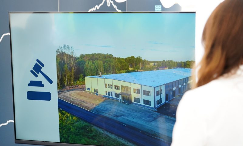 ALTOP industriālajā parkā prezentē moderno divstāvu ražošanas ēku ALTOP industriālajā parkā prezentē moderno divstāvu ražošanas ēku