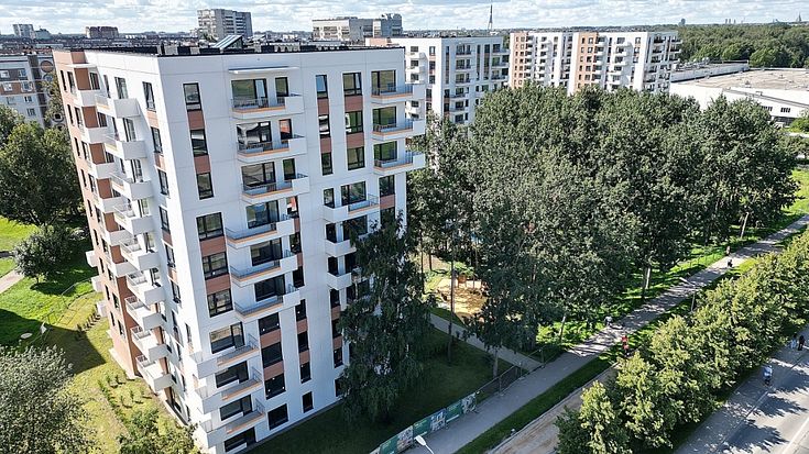 Nodota ekspluatācijā daudzdzīvokļu projekta “Deglava Gleznotāju rezidence” piektā ēka “Dali” Nodota ekspluatācijā daudzdzīvokļu projekta “Deglava Gleznotāju rezidence” piektā ēka “Dali”