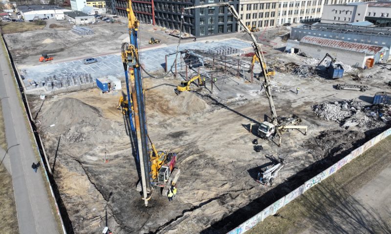 Construction works have commenced on the PROMENĀDES MĀJAS residential development